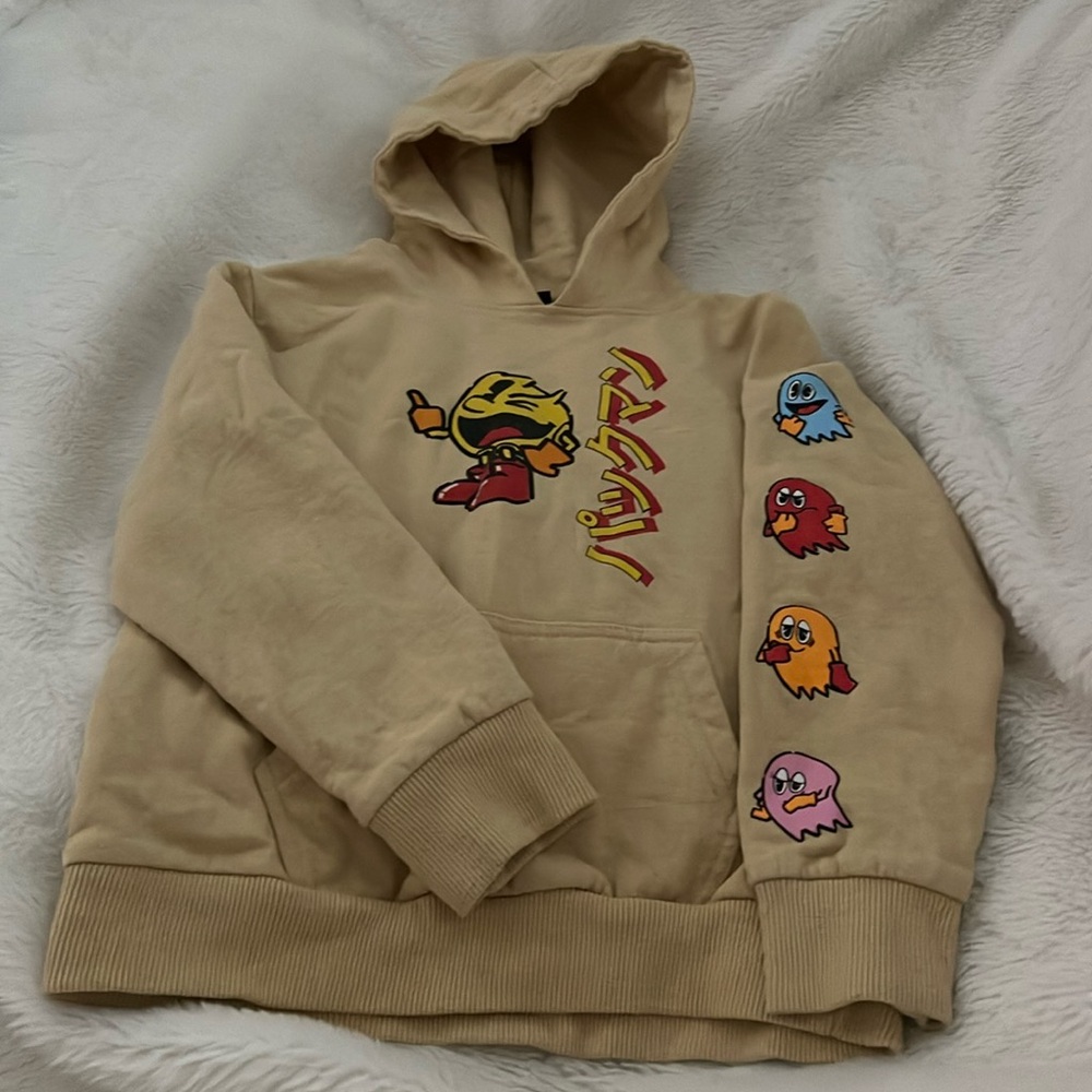 Pac-Man hooded sweater boys 5-6